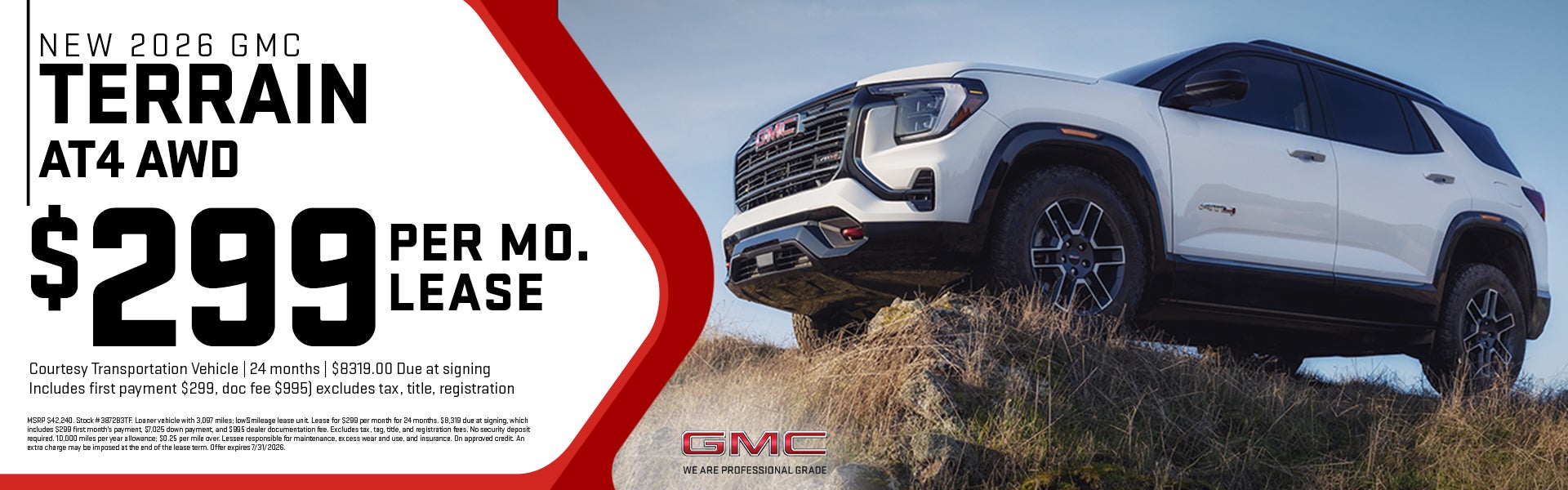 NEW 2026 GMC TERRAIN