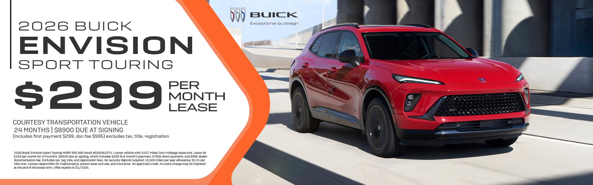 2026 BUICK ENVISION SPORT TOURING